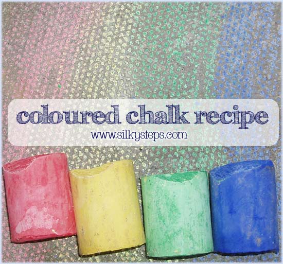 chalk recipe for children's play