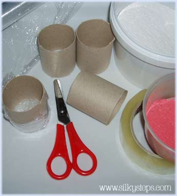 equipment needed to make columns of pavement playground chalk