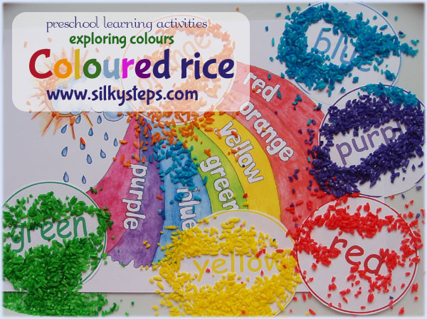 preschool colour themed learning activities