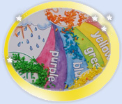 coloured rice recipe and activity