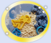 crumbly cloud dough recipe for play