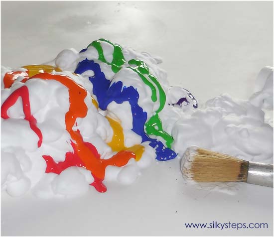 Messy play recipes for preschool nursery children