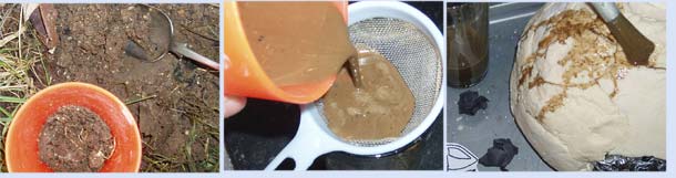 Make mud paint