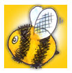 wait - amber - traffic light bee