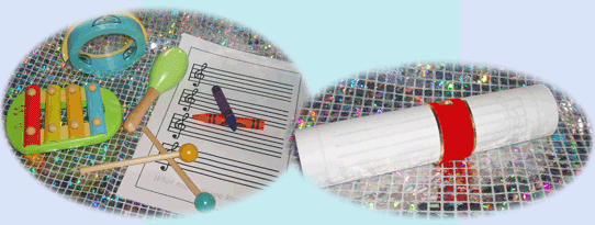 instruments and scolls
