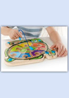 Magnetic ball maze - puzzle activity for 2 year olds