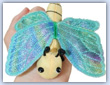 Butterfly finger puppet..