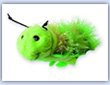 Caterpillar finger puppet..