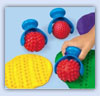 Chunky dough rollers