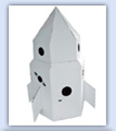 Larger scale, whole body play house for space missions ..