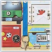 Latches locks and bolts jigsaw puzzle board