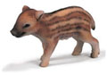 Wild piglet stnding - preschool, children role play figure