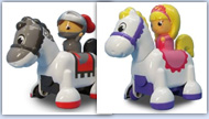 ICT resources for preschool - Tomy clip clop button depression
