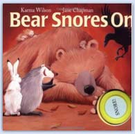 Bear snores on ..