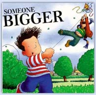 Someone bigger - how big di you need to be to fly a kite?