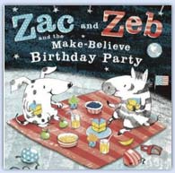 Zac and Zeb - the make believe birthday