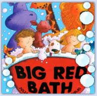 The big red bath