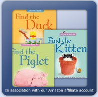 Find the character in a range of Usborne books ideal for distraction and focus activities for children
