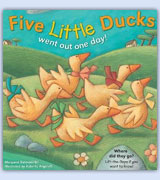 Five little duck rhyme