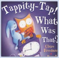 Tappity tap, what was that - spooky halloween picture book story