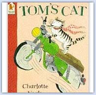 Tom's cat - click, click knitting needles, tap tap typwriter, splash splash hair washing..