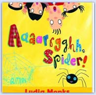 Aaaarghh spider - insect minibeast story books for preschool and home
