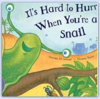 It's hard to hurry when you're a snail - insect minibeast story books for preschool and home