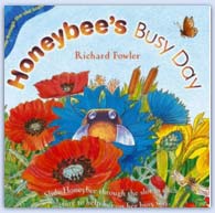 Honeybee's busy day - insect minibeast story books for preschool and home
