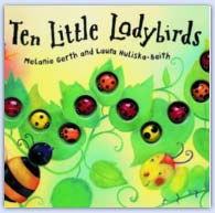 Ten little ladybirds - insect minibeast story books for preschool and home