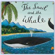 The snail and the Whale - snail wants to sail the world .. how will he ask for a lift ...