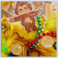 Parrot Squawk and the monkey pirates playdough activities