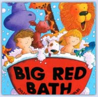 Big red bath ..