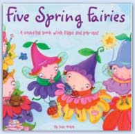 Five Spring fairies