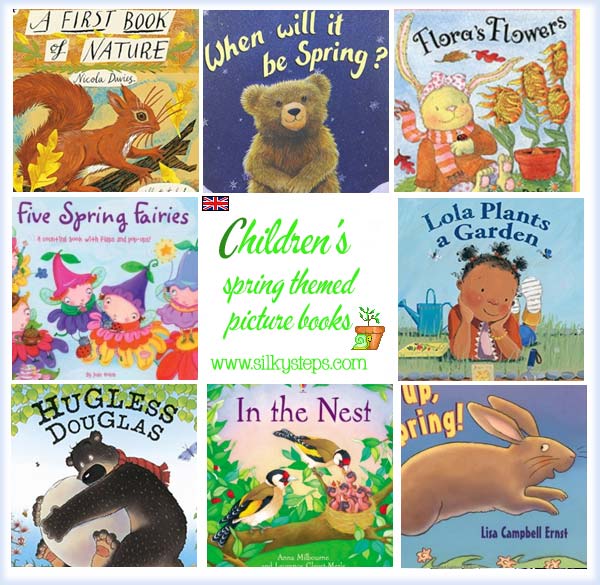 Spring themed picture story book list for preschool and nursery children