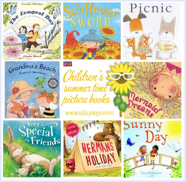 Summer picture books for preschool nursery and children's homes