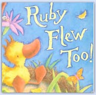 Ruby flew too - support children's independance with the reassurance that help is on hand ..