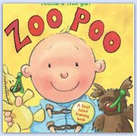 Zoo poo toileting toddler book and awareness of self