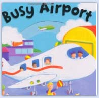 Busy airport - explore aeroplane and air transport