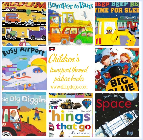 Transport and vehicle picture story books
