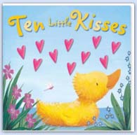 10 little kisses valentines's day picture book