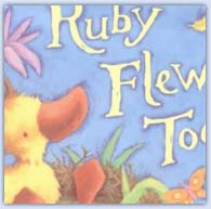 Ruby flew too - support children's independance with the reassurance that help is on hand ..