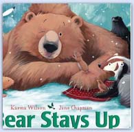 Bear stays up ..