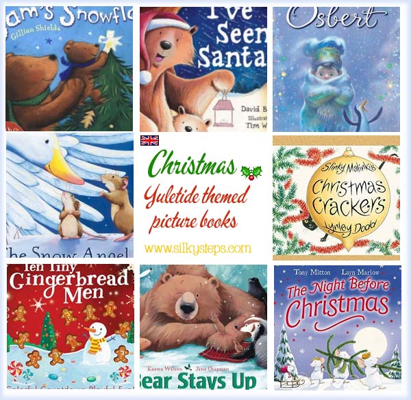 Yule Christmas preschool picture story books