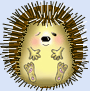 Pricklebur hedgehog