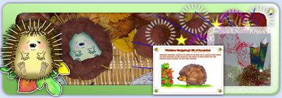 Pricklebur hedghog enjoys a safe November 5th