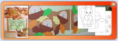 Bouncy squirrels role play theater building mini topic