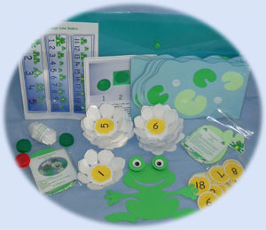 Lily pad frog mini topic available in the store ..